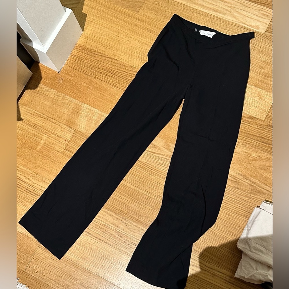 MaxMara Black Trouser